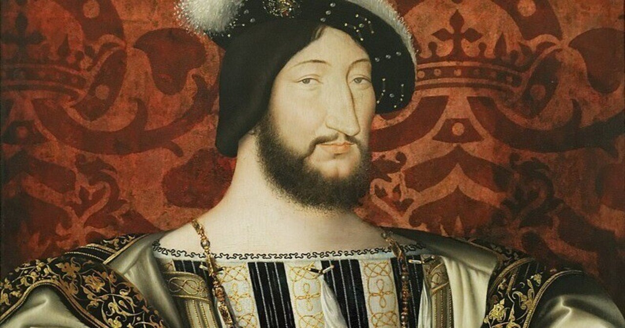 フランソワ1世の肖像」ジャン・クルーエ【ルーヴル美術館の名品150選