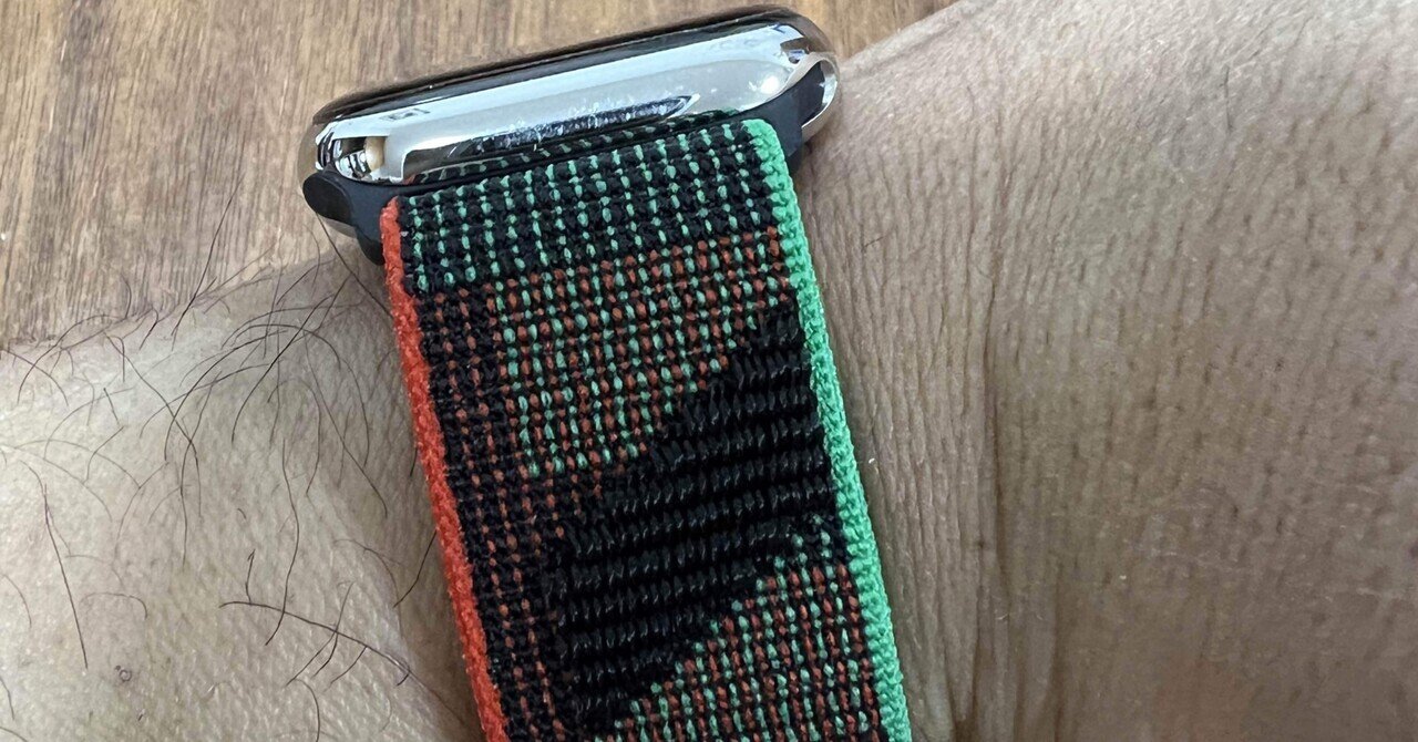 Apple Watch Black Unity スポーツループを購入しました。|あき Apple Watch Black Unity スポーツループを購入しました。|あき