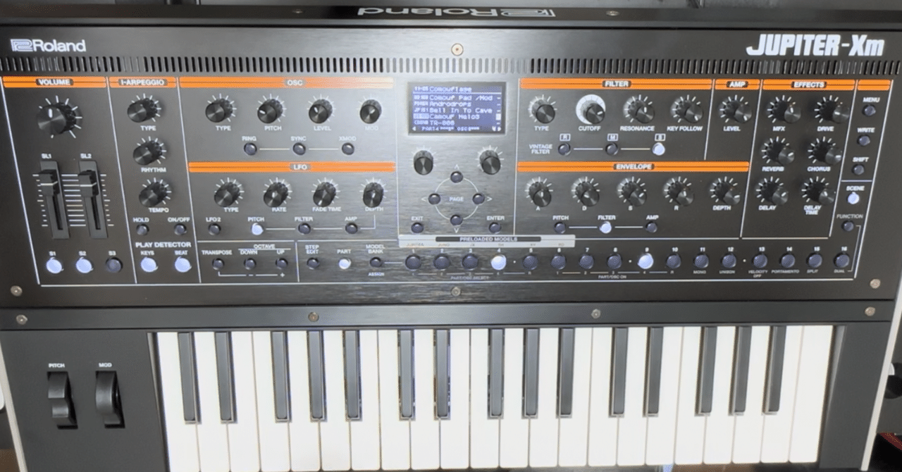 Roland Jupiter-Xm情報｜gemarai（ジェマライ）