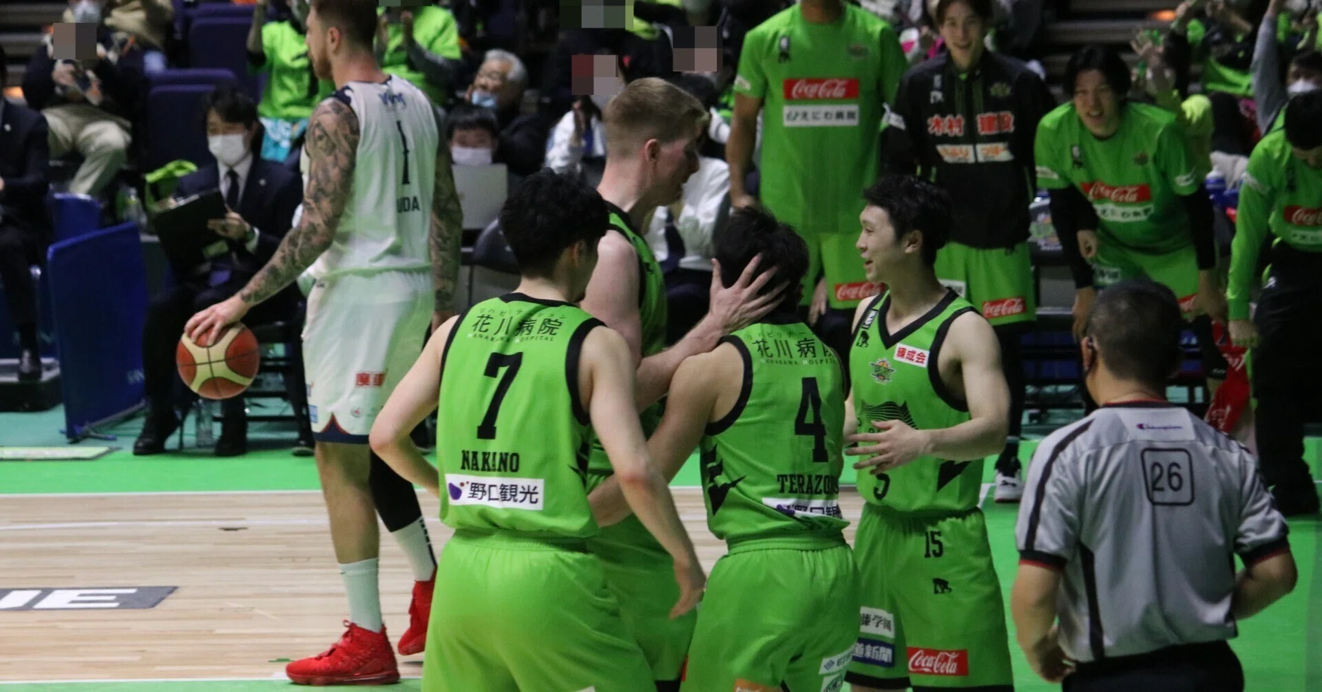 バスケ】【備忘録】2023.1.21-22 北海道vs横浜BC@北海きたえーる