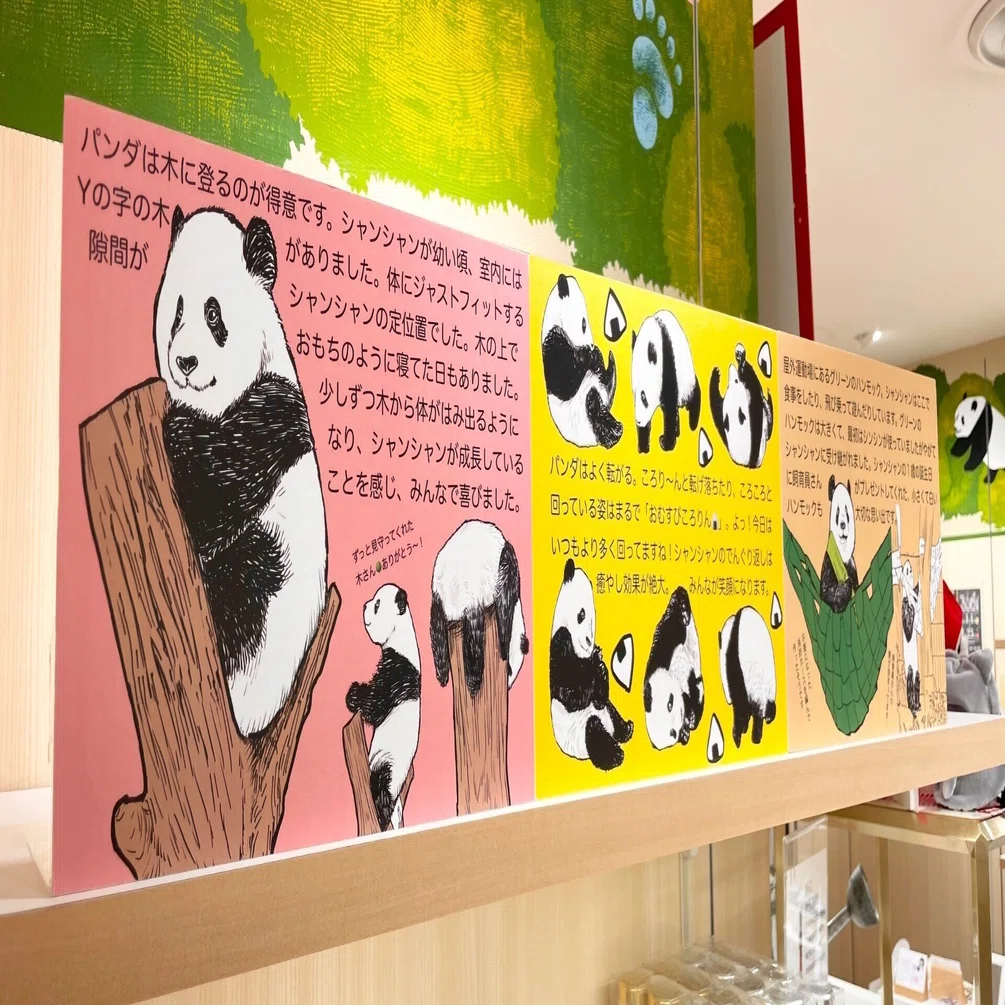 シャンシャン愛を語る！パネル展｜上野案内所