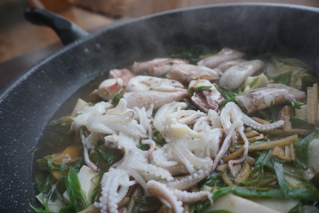 小ヤリイカと里芋の煮物 Ogochiho Note 小ヤリイカと里芋の煮物 Ogochiho Note