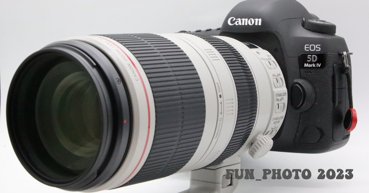 EF100-400mm F4.5-5.6L IS II USMとEOS R6MarkⅡ｜fun_photo