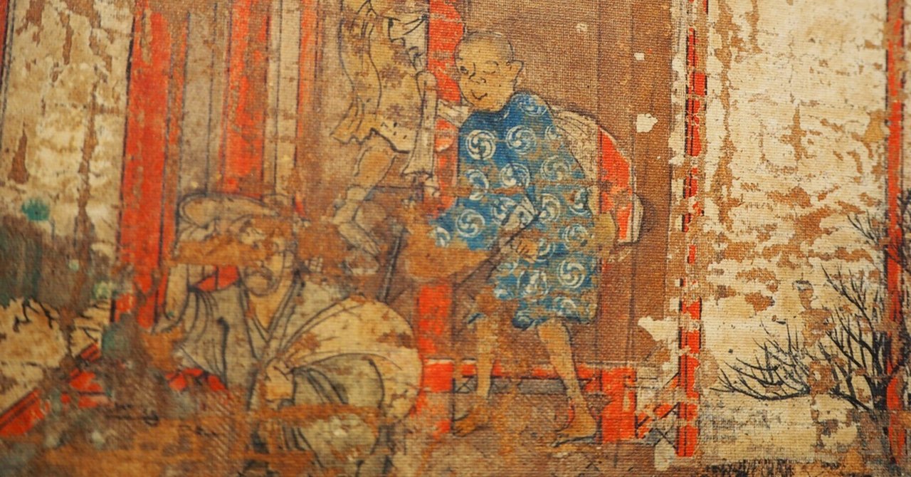 中国の壁画 戦時のもの 人物図 貴重品 やわらか