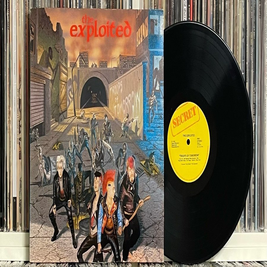 再再販！ THE EXPLOITED『TROOPS OF TOMORROW』｜五辺宏明 洋楽