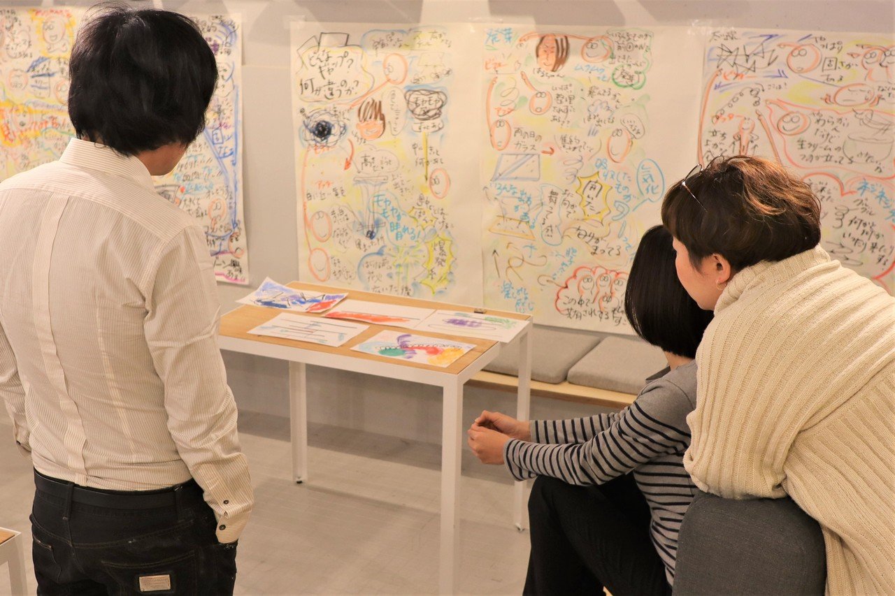 絵が苦手」だったはずが、いつのまにか抽象画を描いていた