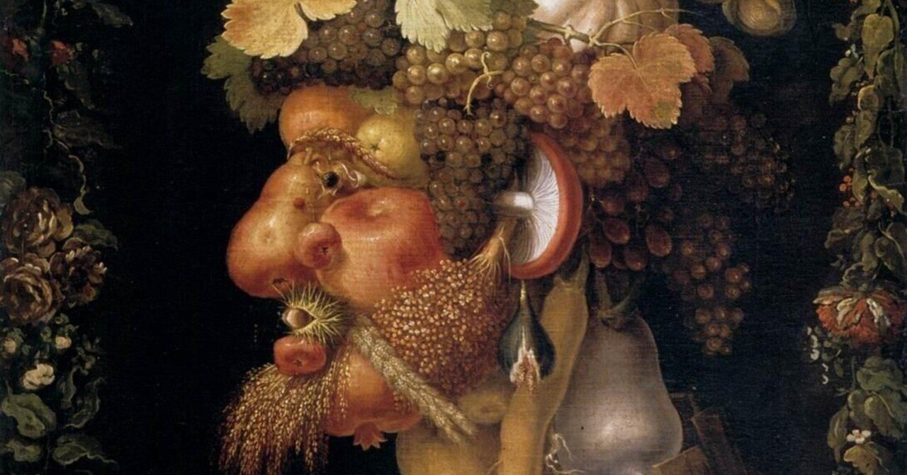 秋」ジュゼッペ・アルチンボルド【ルーヴル美術館の名品150選】147