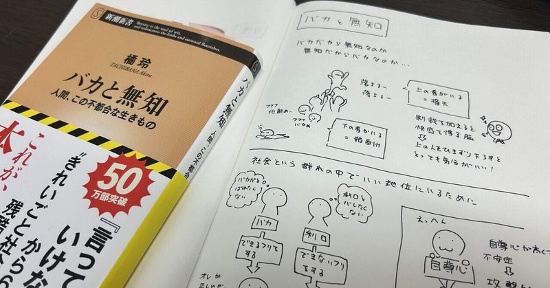 読書感想文　バカと無知