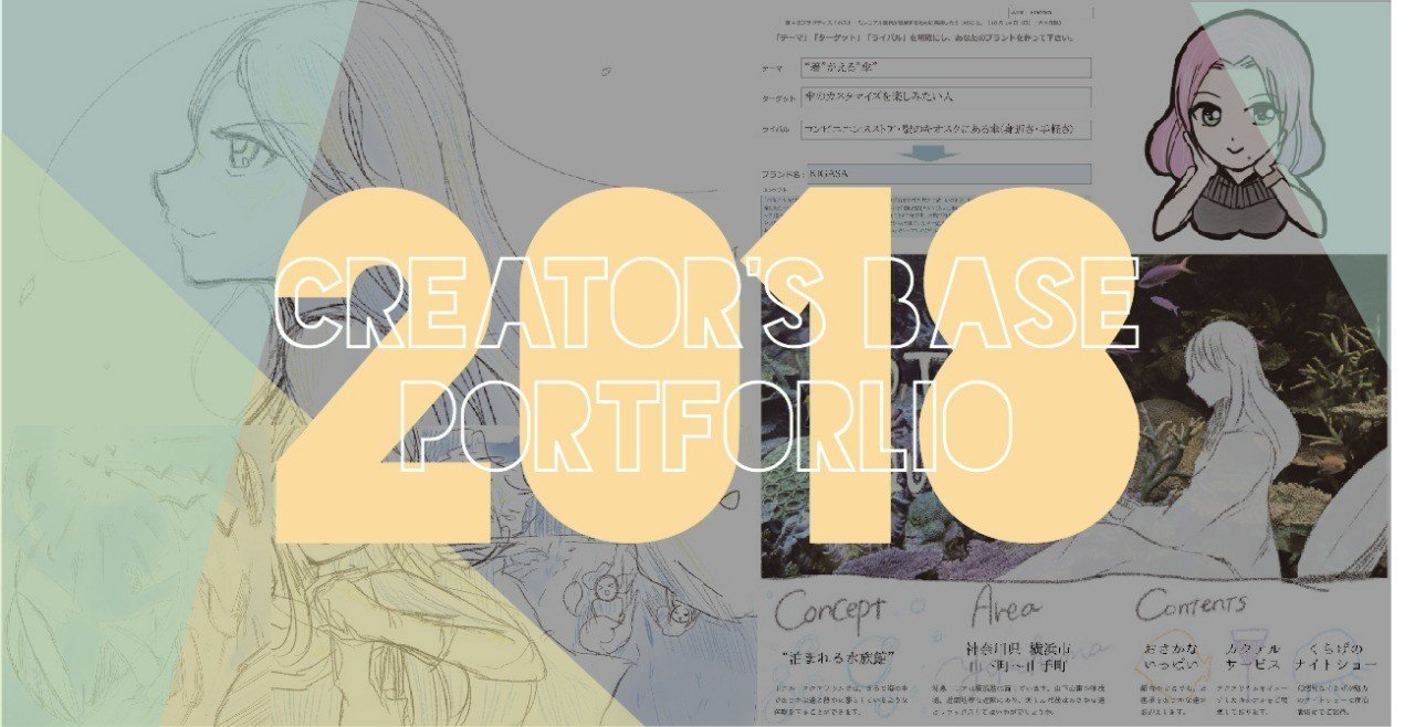 クリエイティブはココロの中に クリエイターズベース課題作品集2018 Hirocko ハートロック Note