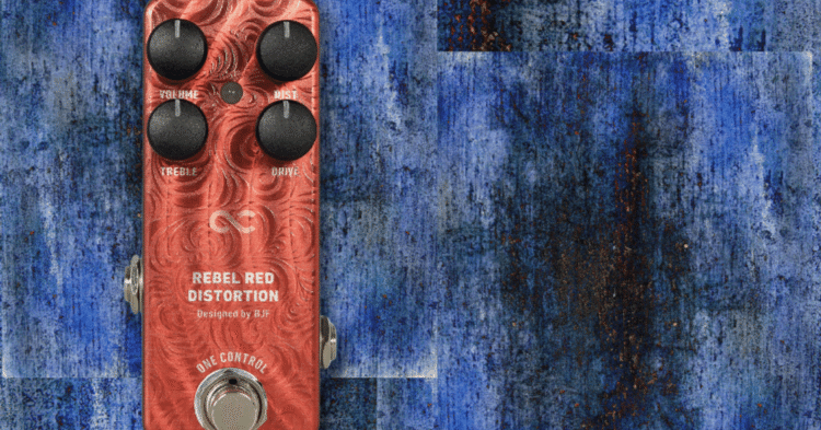 ギター One Control Rebel Red Distortion 4K One Control REBEL RED DISTORTION 4K – OneControl