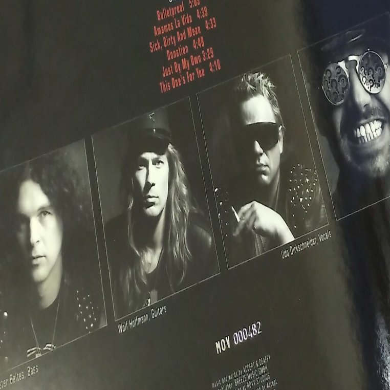 ACCEPT アクセプト　　ヘヴィメタル　レコード ACCEPT アクセプト ヘヴィメタル レコード