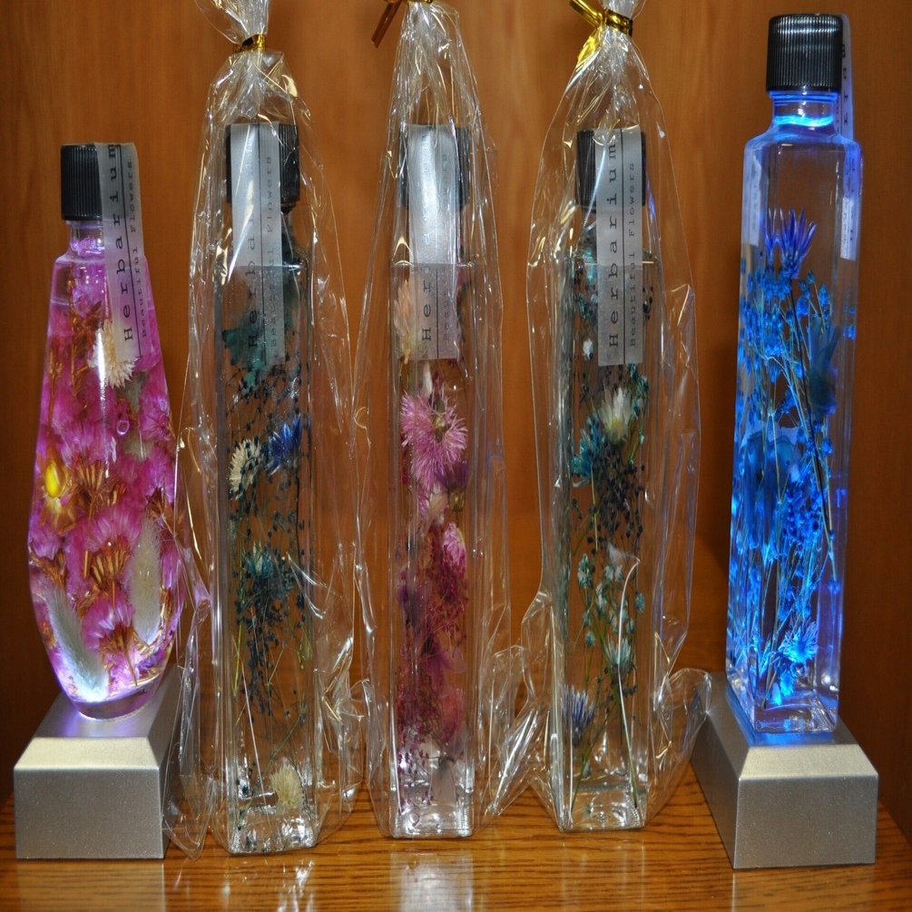 3年生が卒業記念ハーバリウム作りをしました！｜岩手県立水沢農業高等学校