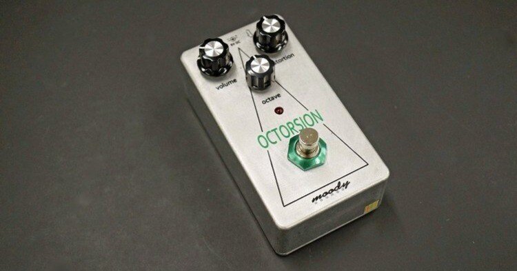 唯一無二のオクターブディストーション、Moody Sounds Octorsion V2