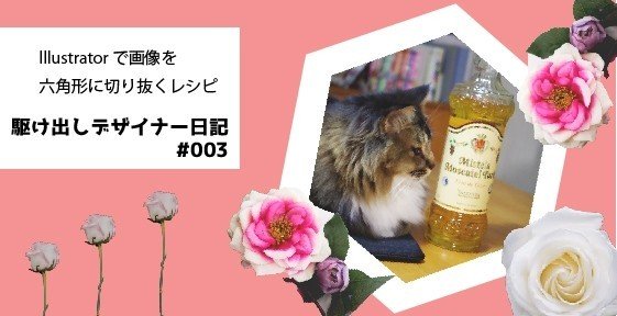 003 Illustratorで画像を六角形に切り抜くレシピ Chiharu Note 003 Illustratorで画像を六角形に切り抜くレシピ Chiharu Note