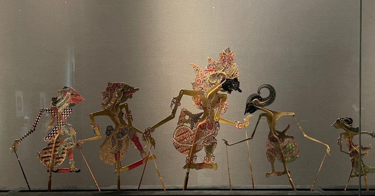 インドネシア・ジャワに伝わる影絵芝居「ワヤン・クリ」の人形が美しい