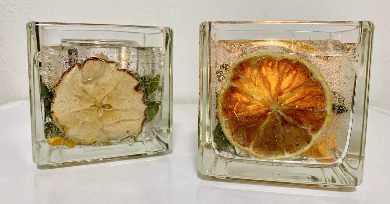 ドライフルーツのジェルキャンドルランタン｜jeweri