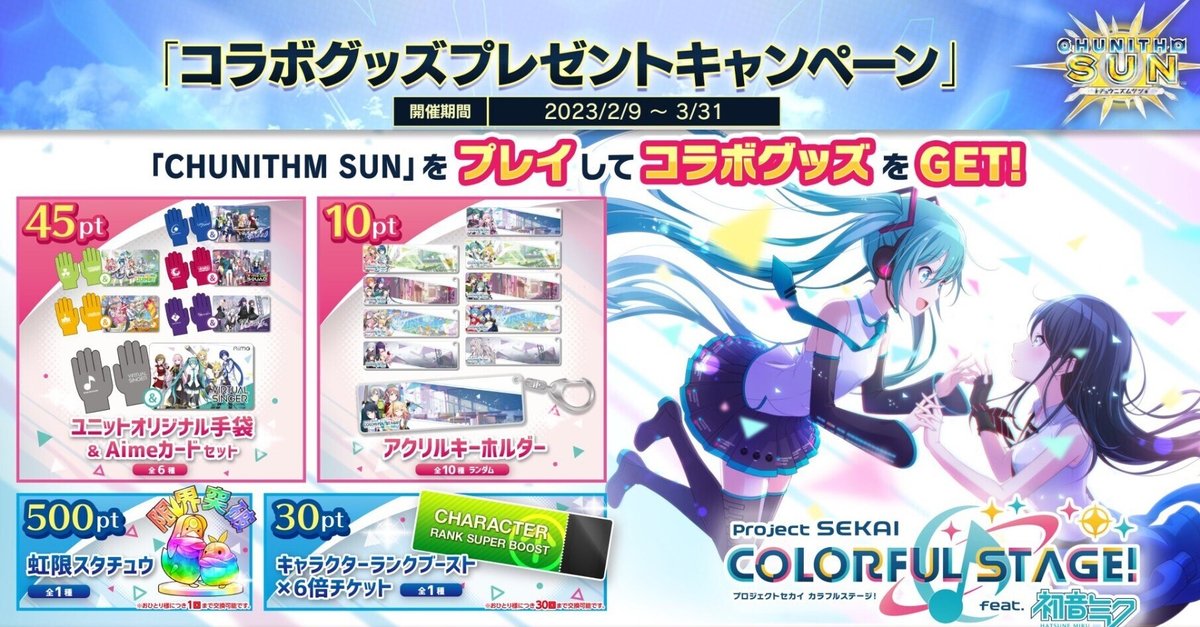 チュウニズム プロセカ Aimeカード＆アクリルパスケース　4種 新品]チュウニズム プロセカ レオニード Aimeカード&アクリル
