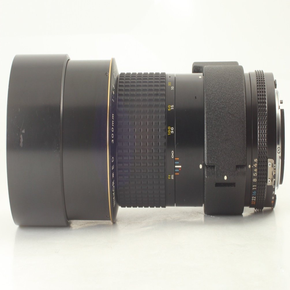 Nikon Ai 300mm F/4.5 EDの分解｜フィルムカメラ修理のアクアカメラ