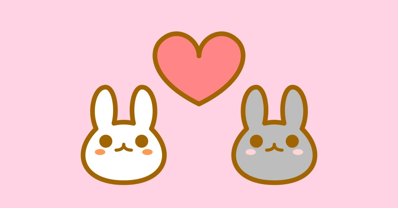 I Love ウサギ❤｜よーよー
