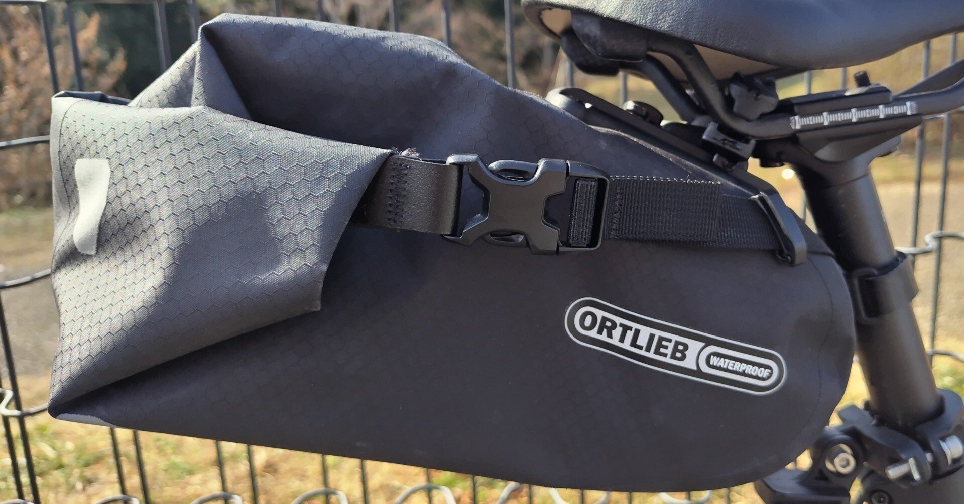 Ortlieb 防水サイドバッグ 2個セット 雨対策】ワンタッチで着脱！しっかり防水のORTLIEB サドルバッグ