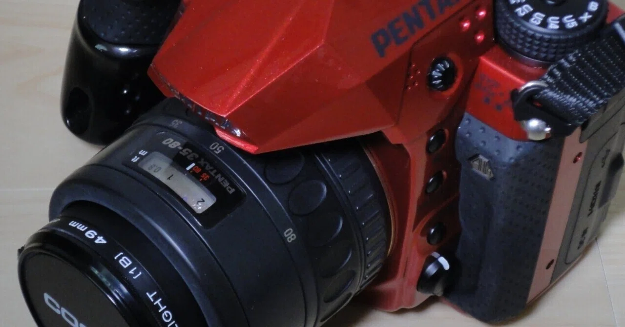 PENTAXお笑い配合（J limited 01 / smc PENTAX-F 35-80mmF4-5.6)｜夢望