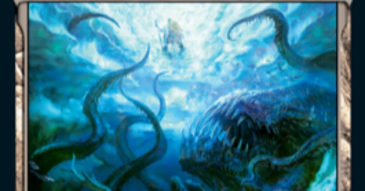 Magic: The Gathering プレイマット 暗黒の深部 ミントモール / MINT GAMES MTG(東日本橋) / 【DMR】【ENG】《暗黒の