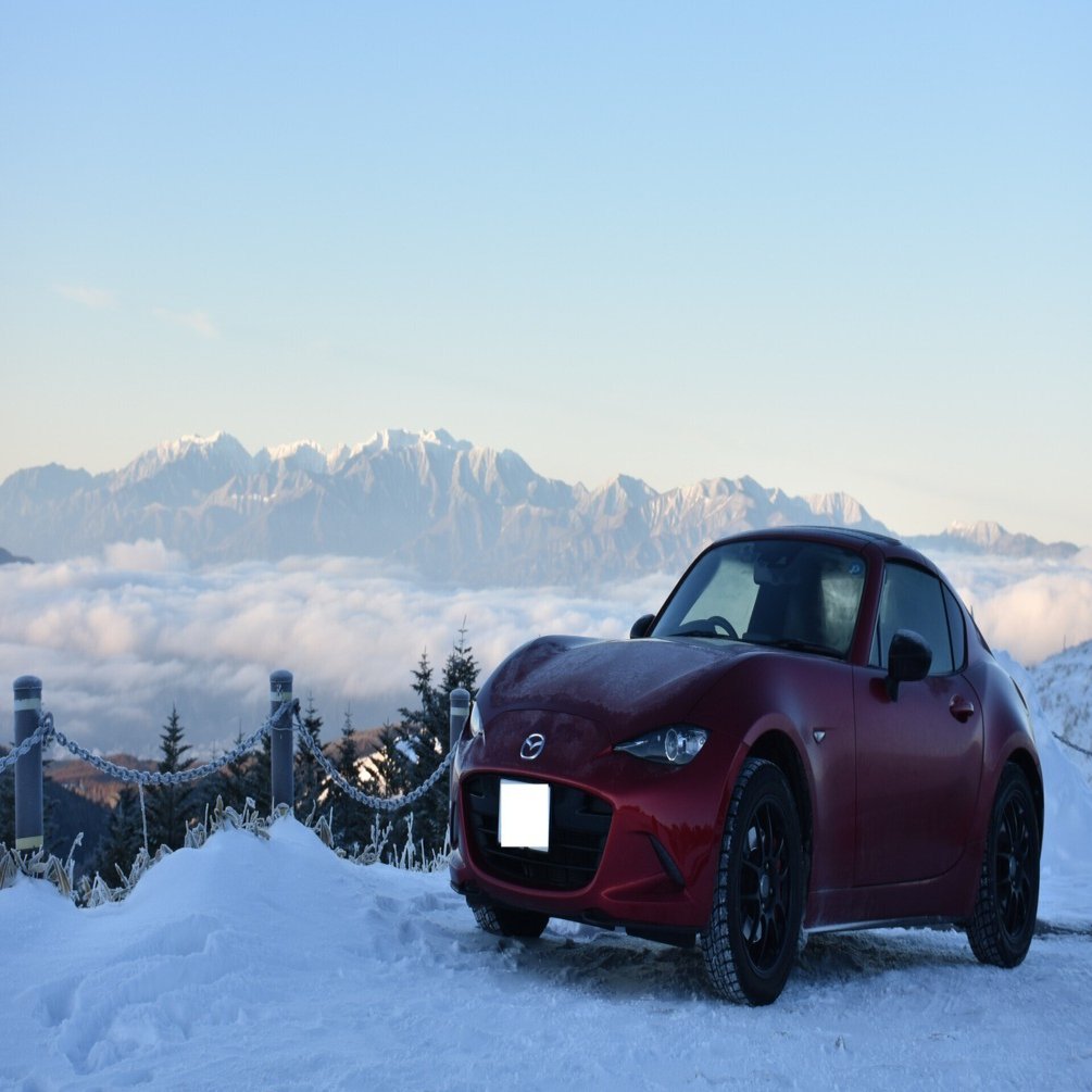 ロードスター(FR)で厳冬期の霧ヶ峰と美ヶ原に行った話｜山旅日記