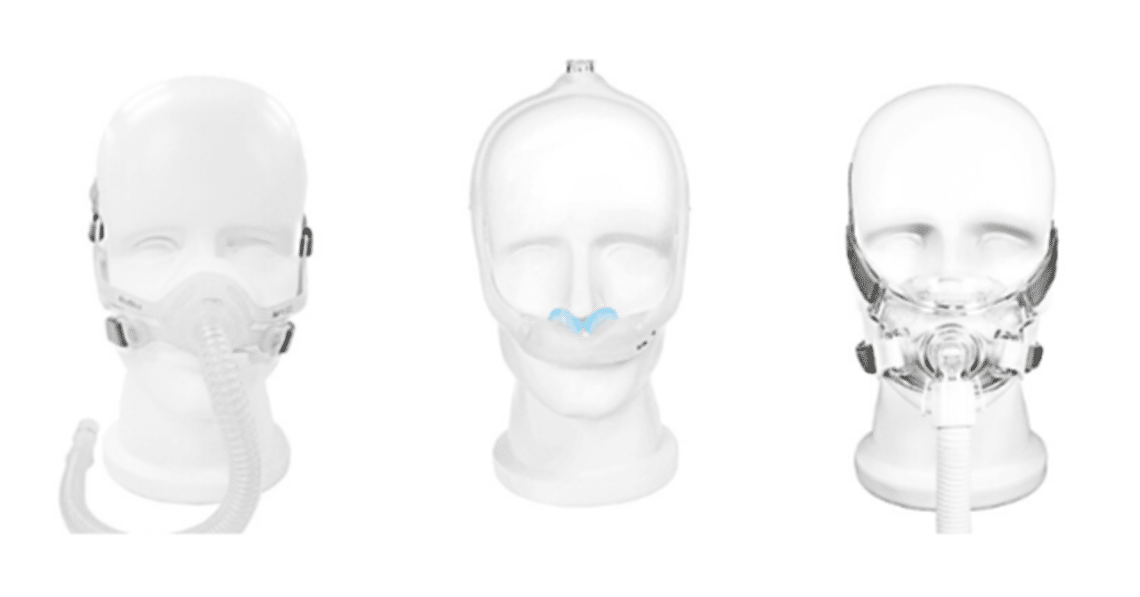 CPAP ドリームウェアシリコンピローマスク　Mサイズ　2個 ドリームウェア ジェルネーザルピローマスク(ヘッドチューブ