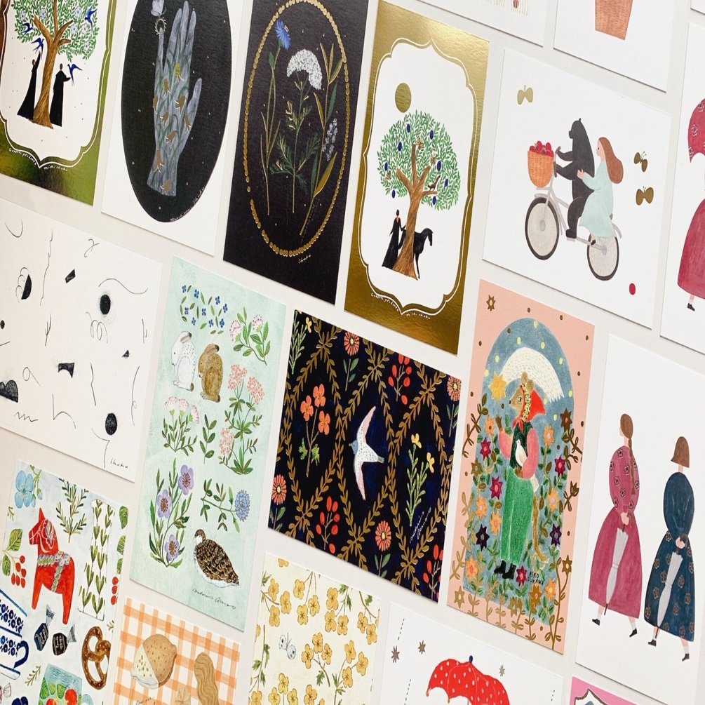 2023 春の新作 第2弾 箔押しポストカード｜表現社 cozyca products