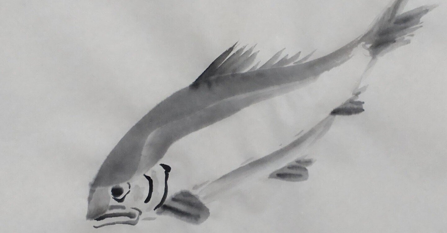 墨で魚とか蘭とか|KaoRu IsjDha 墨で魚とか蘭とか|KaoRu IsjDha