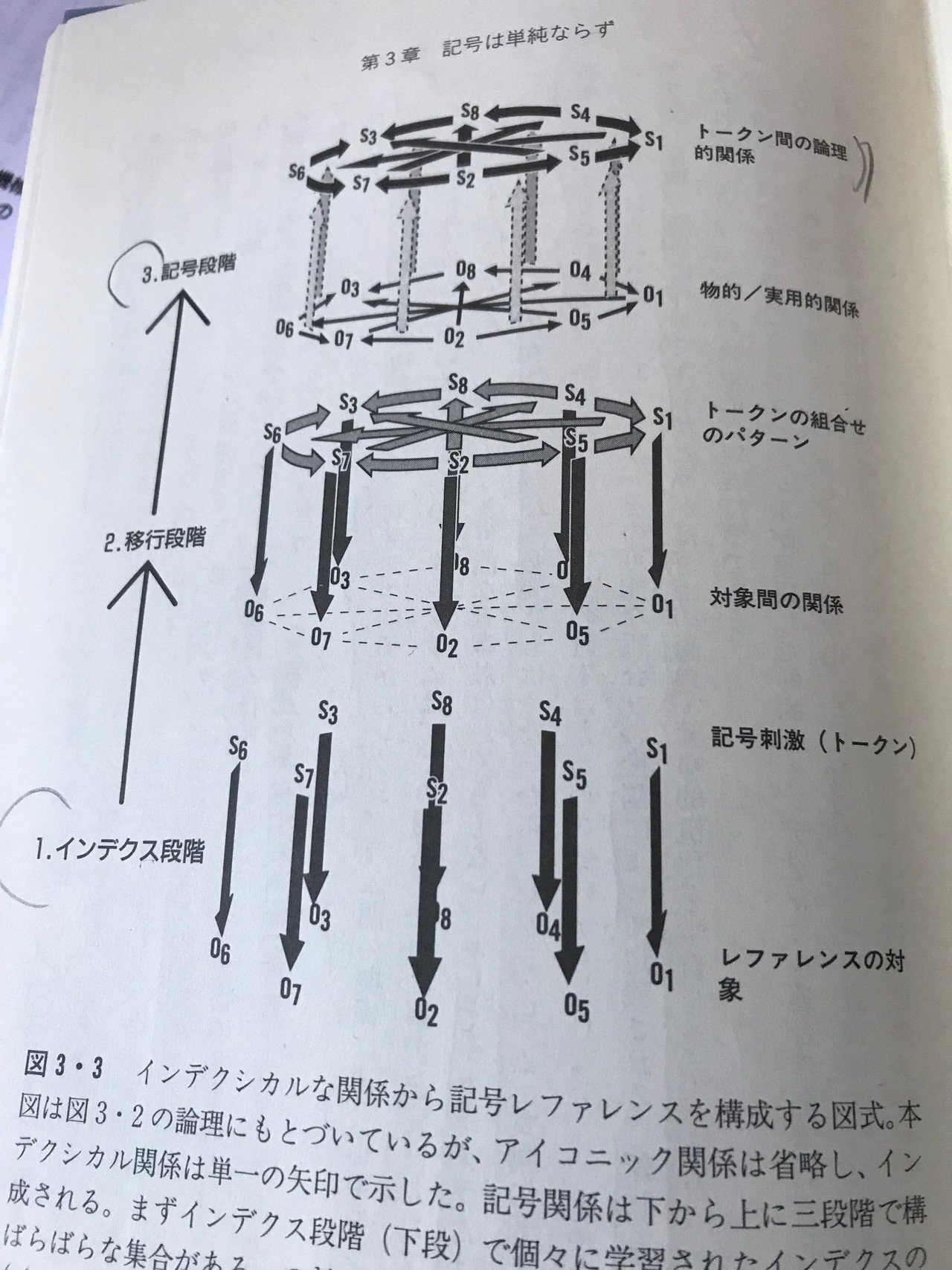 C.S.パースのイコン、インデックス、シンボルと、脳と記号過程