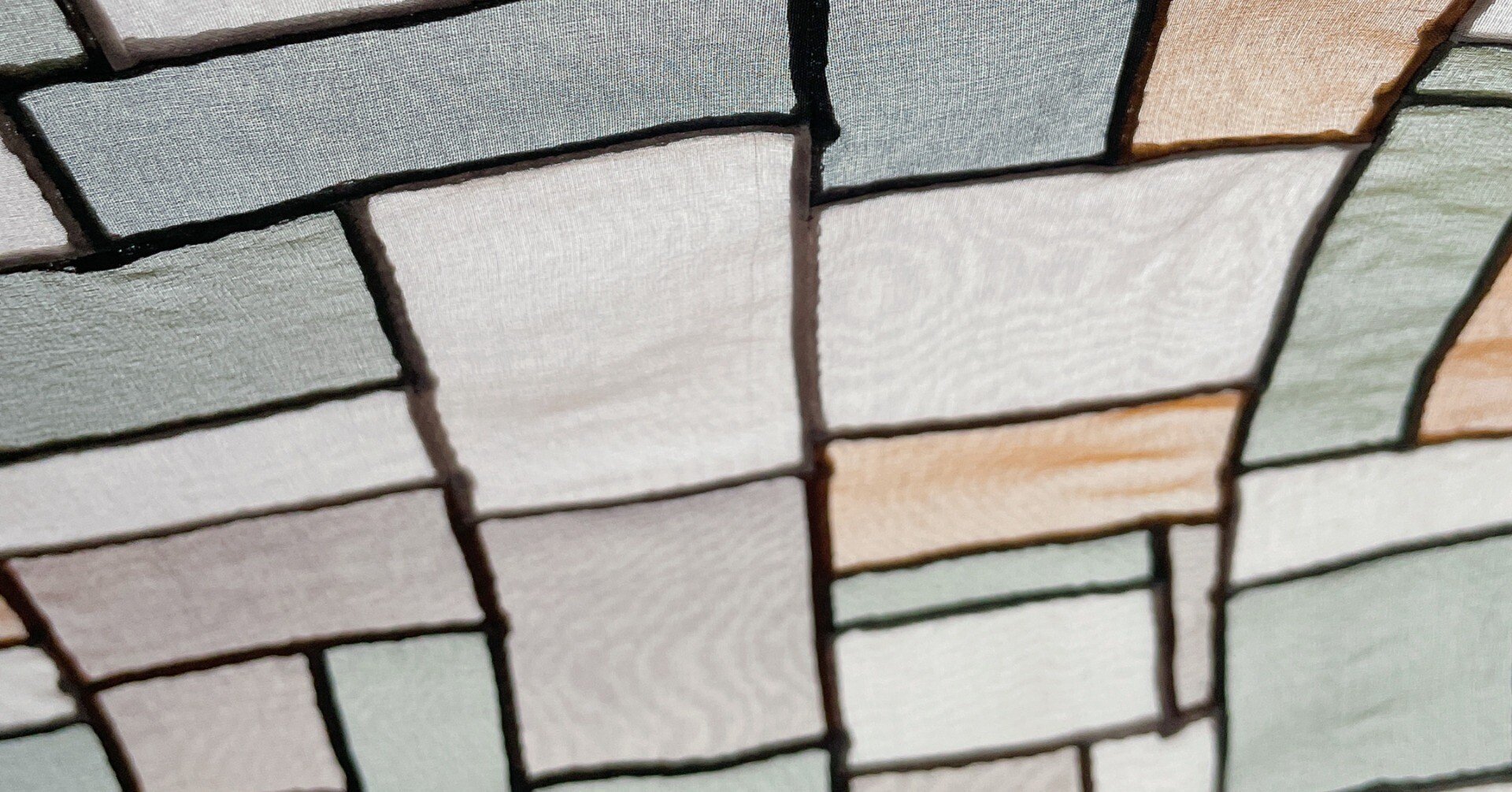 ポジャギ制作過程】ケッキ縫い なんか上達した！｜pojagi*sono