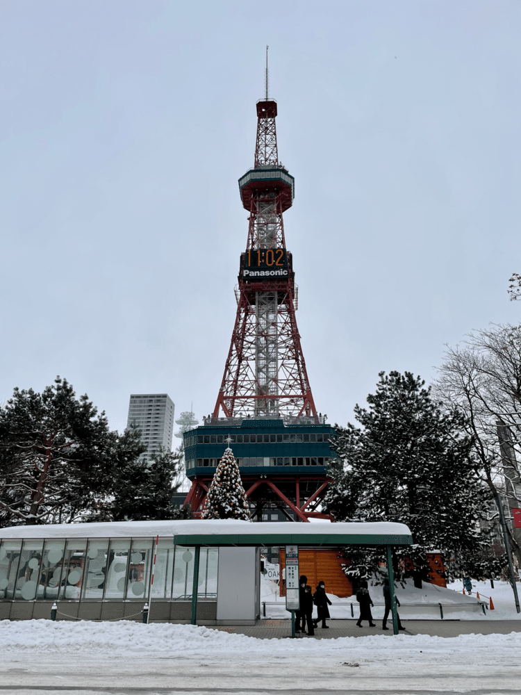 テレビ塔。実は登ったことがない…。いつか登ってみたいな。