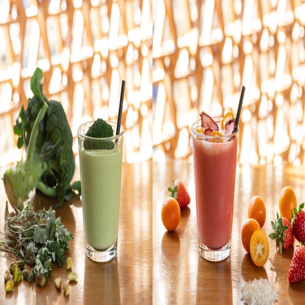 食感まで楽しい、ゴロッと野菜と果実を使った新作スムージー