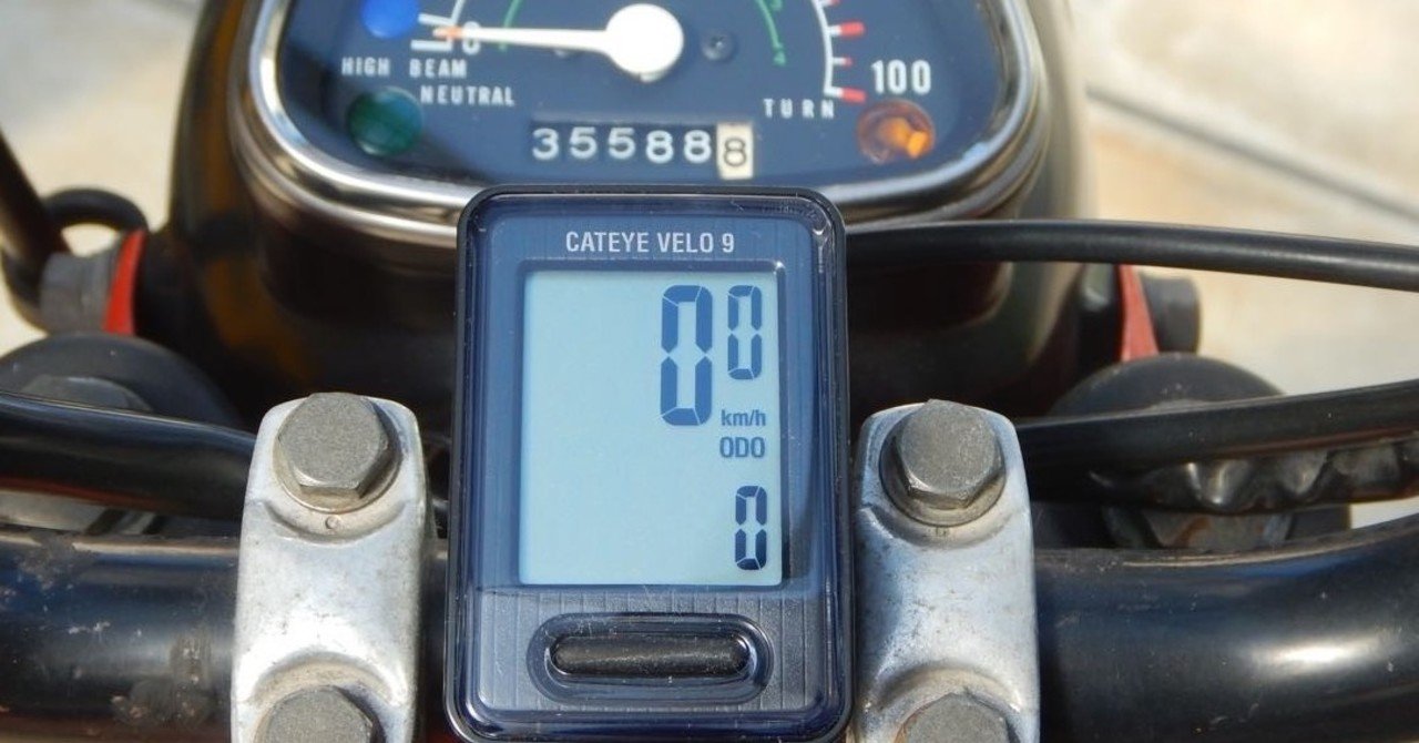 ハンターカブ（CT110）にサイクルメーター取り付け｜フランキー