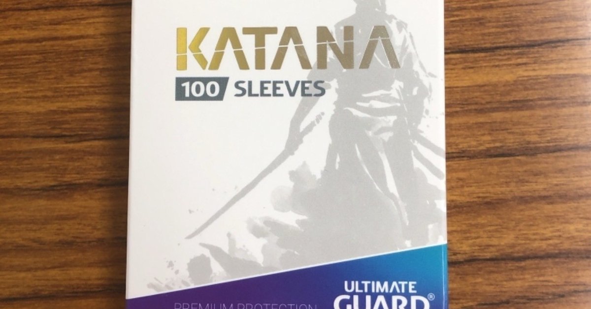 KATANAスリーブを買ってみた｜ホドホド