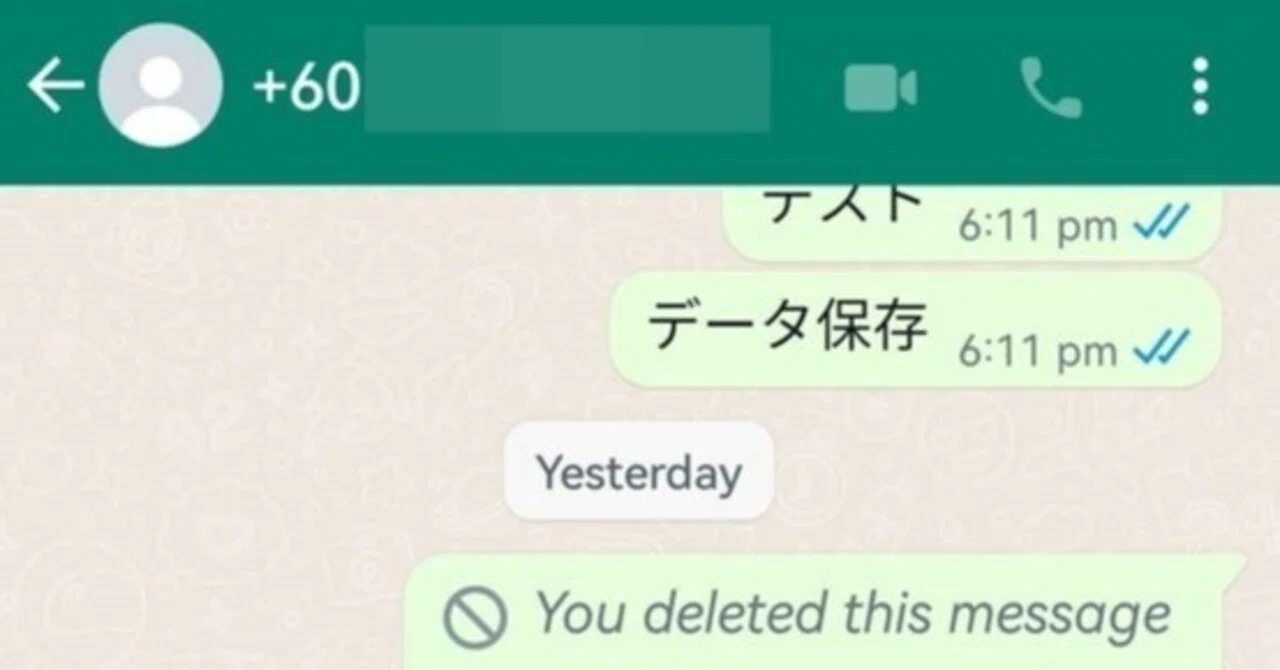 How to send a message to yourself on WhatsApp (Private Chat)｜アサカ