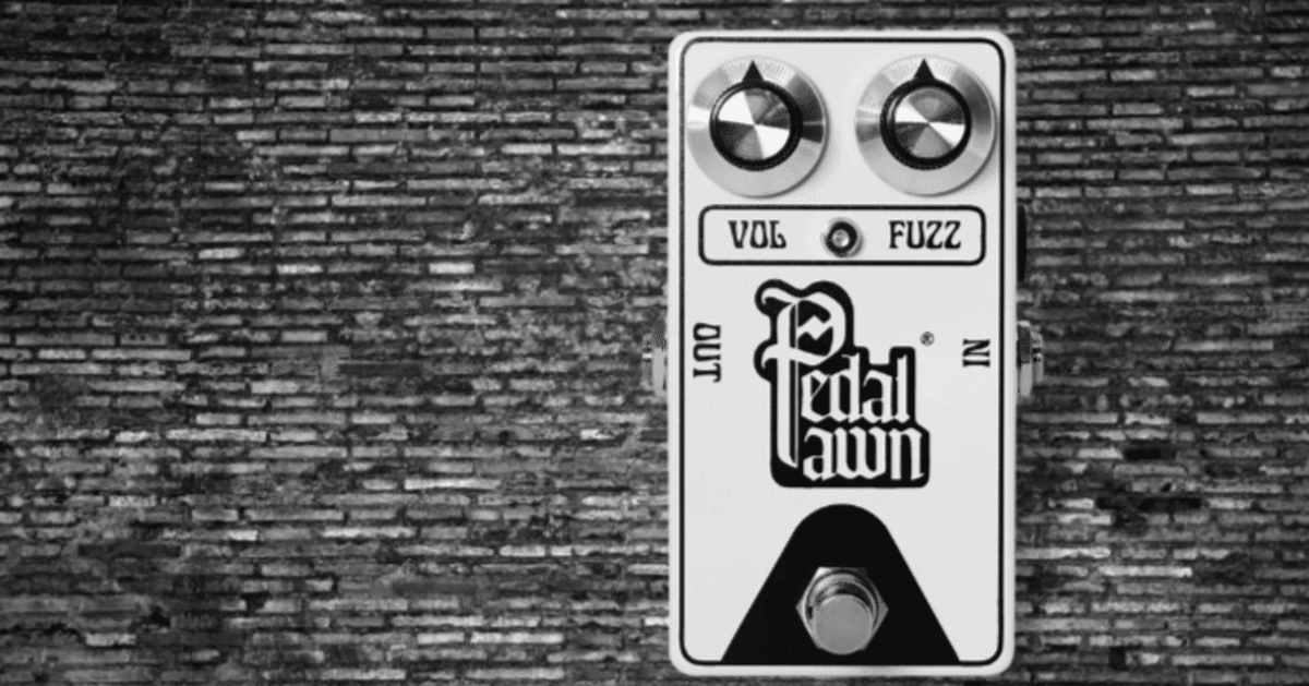 英国発、極上ファズフェイスペダル！それがPedal Pawn FUZZ