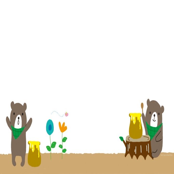 みんなのフォトギャラリー用イラスト（4）｜イラストレーターminspice /子ども・幼児向けイラスト・キャラクター, image size:1280x670