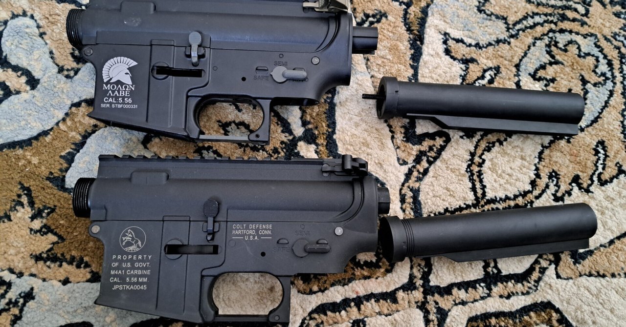 S&T M4 G3ETUシリーズのスポーツライン電動ガンフレームの互換性