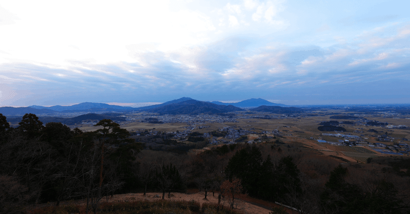 自然のこと47 | 立春。筑波山と関東平野。