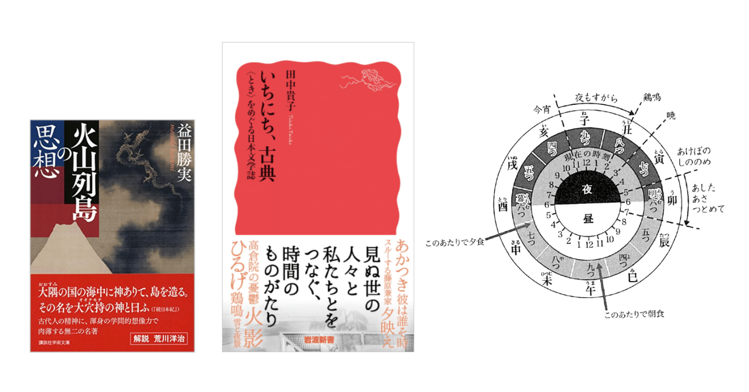 田中貴子『いちにち、古典／〈とき〉をめぐる日本文学誌 』 ／益田勝実