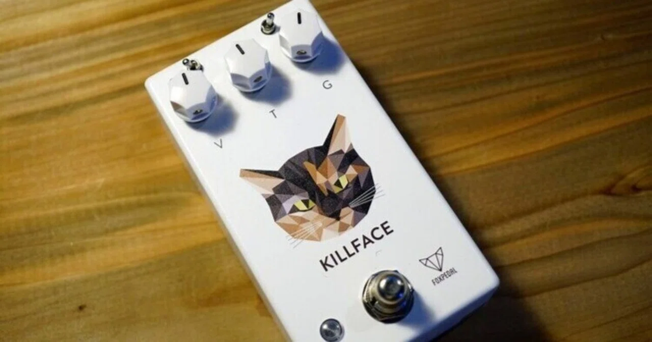 FOXPEDAL⭐︎KILLFACE⭐︎ベースギターエフェクター KLONEをトランスペアレントにして、さらにベース用に！？Foxpedal