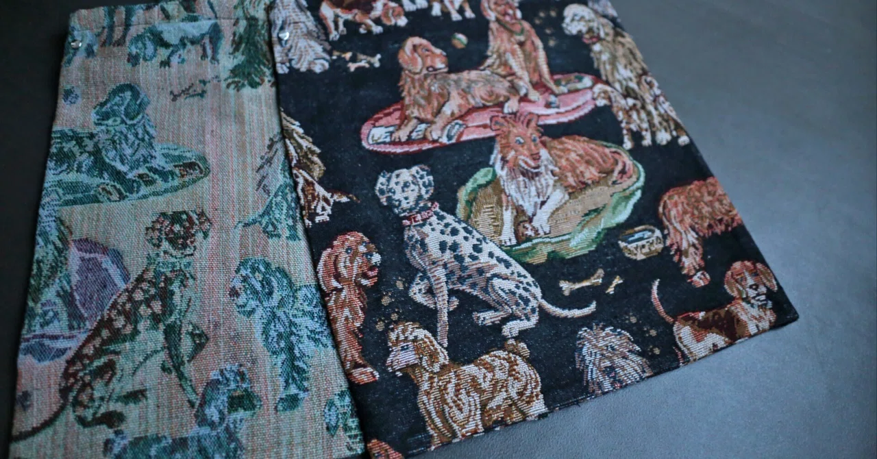 21aw BLESS n°トートバッグ ゴブラン織 totebag dog犬 BLESS n° ブレス】【N°74】DOG BAG ? LIGHT -kiretto 通販/オンライン