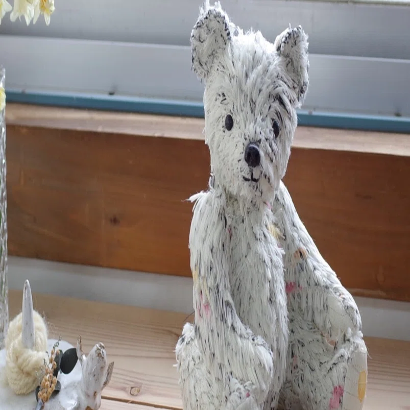 遮光カーテンでテディベアを作ってみた｜BEAR KNOT（浅井 友紀）