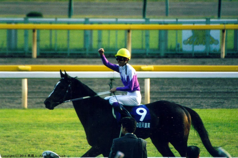 第1回天皇賞 秋 蔵出し写真 1999年 スペシャルウィーク 馬画人 まがじん Note