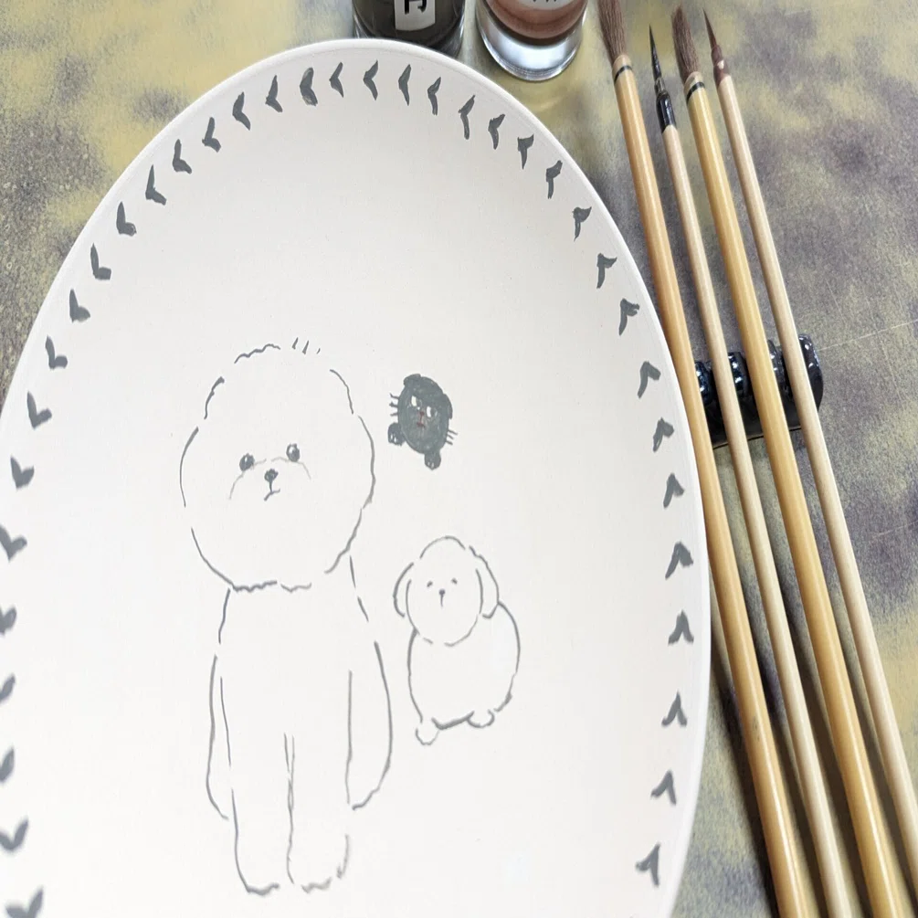 益子で絵付け体験と益子焼にときめく｜にに