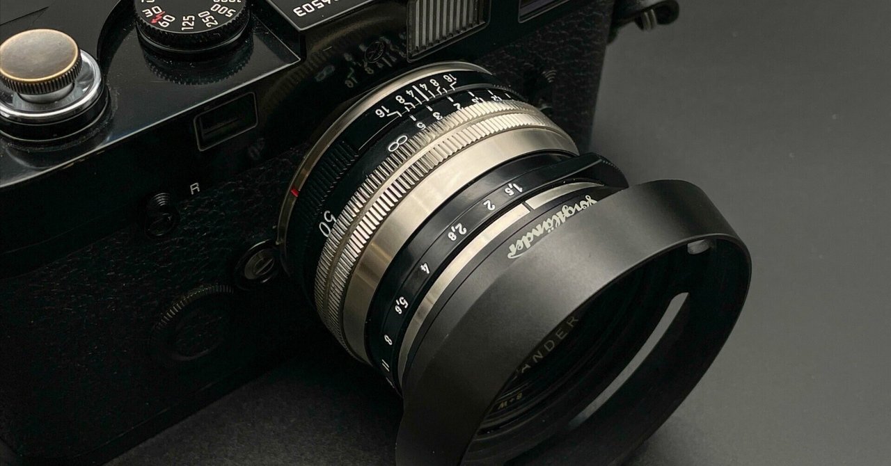Nokton vintage line 50mm F1.5 II VM ニッケル 新品)Voigtlander (フォクトレンダー) NOKTON Vintage Line 50mm