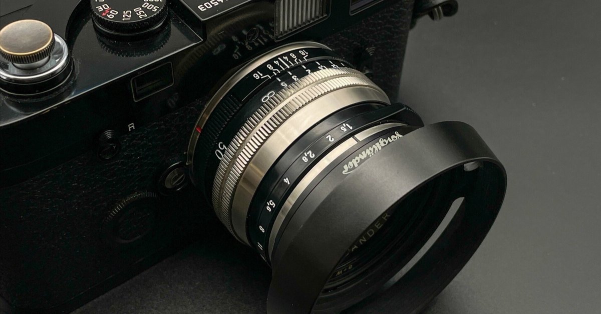 NOKTON Vintage Line 50mm F1.5 Aspherical II ニッケルが生産