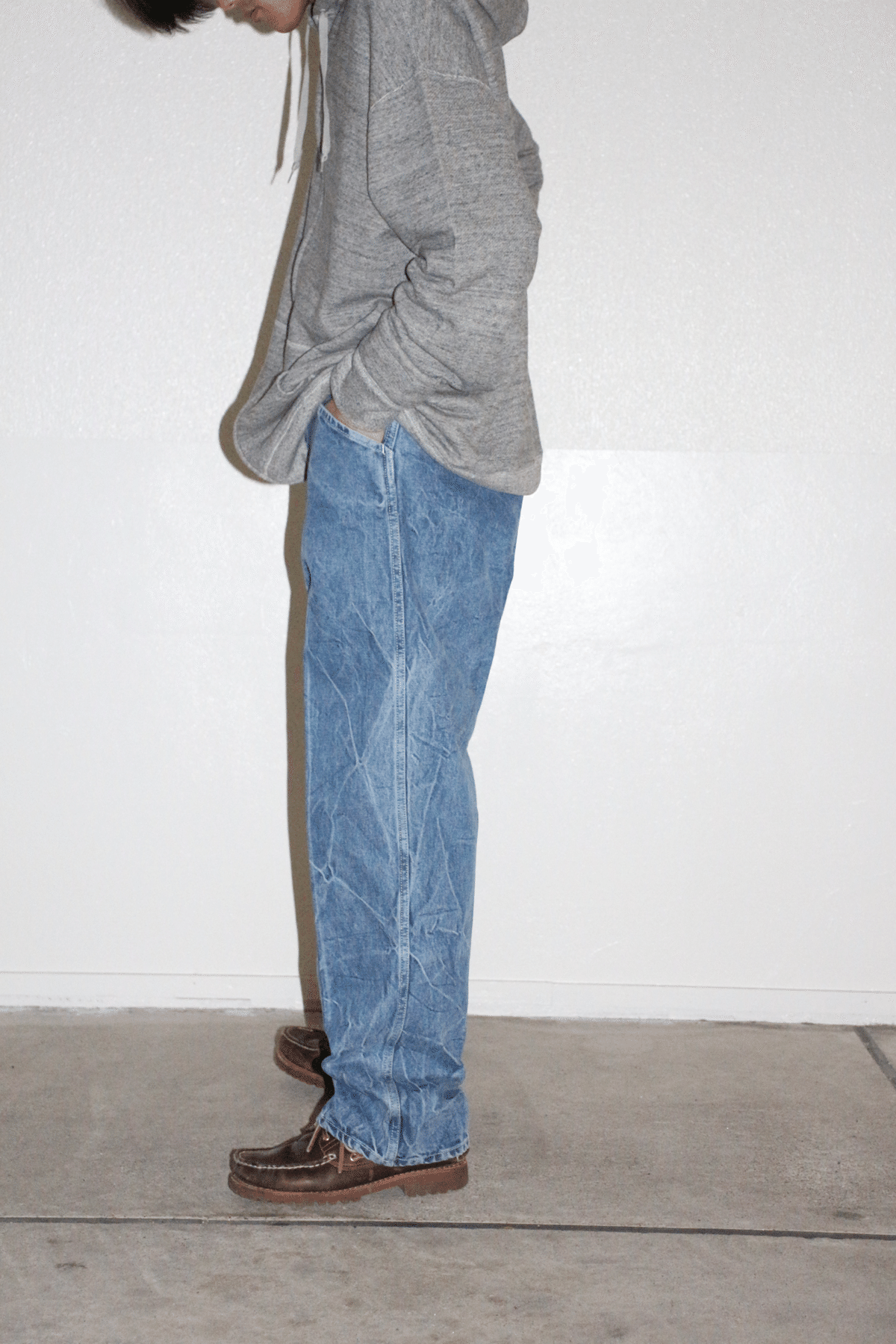 32 ファッション 70s BEN DAVIS フリスコパンツ 赤青裏チェーン